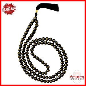 108 Gemstone Mala Beads Meditation Necklace Spiritual Healing Yoga